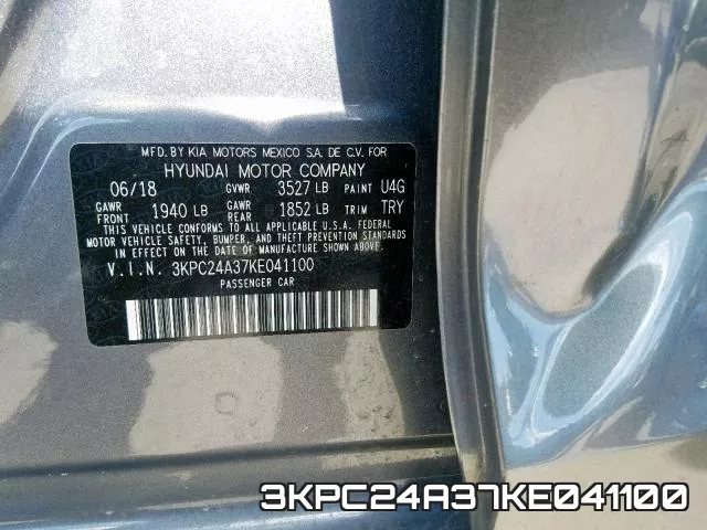 3KPC24A37KE041100 фото 2