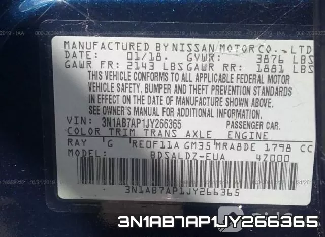 3N1AB7AP1JY266365 фото 10