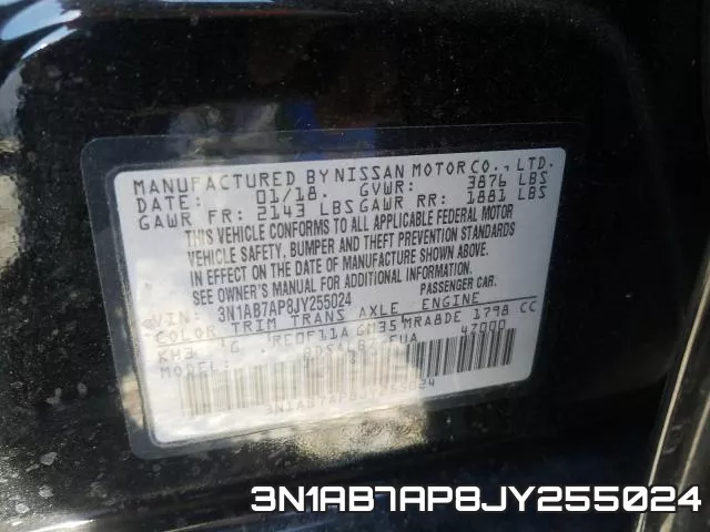 3N1AB7AP8JY255024 фото 2