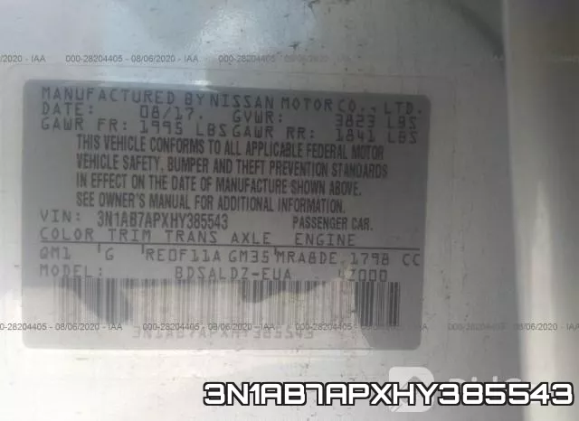 3N1AB7APXHY385543 фото 10