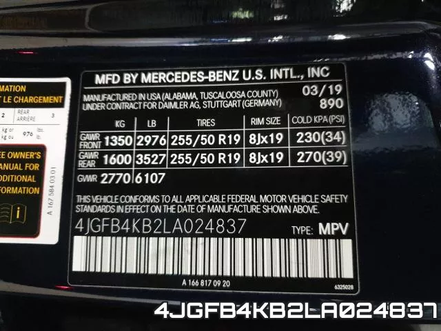 4JGFB4KB2LA024837 фото 2