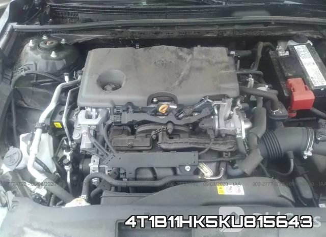 4T1B11HK5KU815643 фото 2