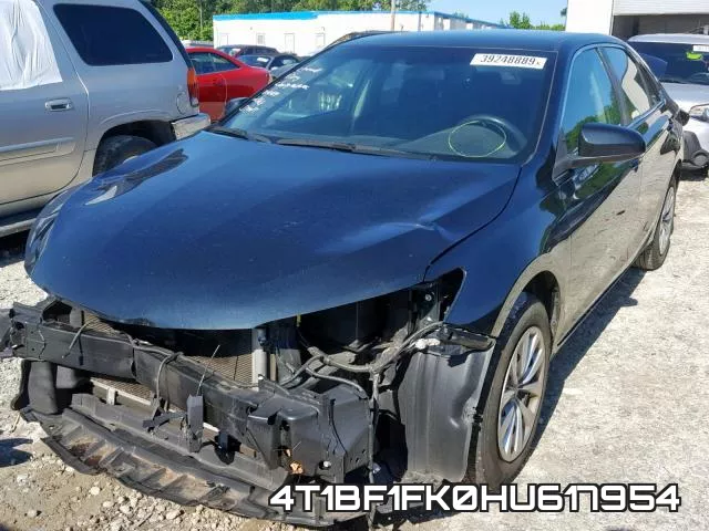 4T1BF1FK0HU617954 фото 3