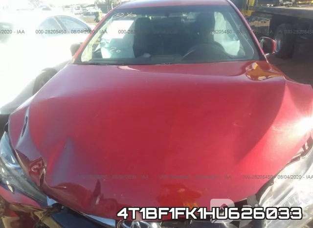 4T1BF1FK1HU626033 фото 2