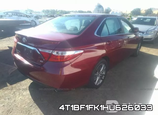 4T1BF1FK1HU626033 фото 5