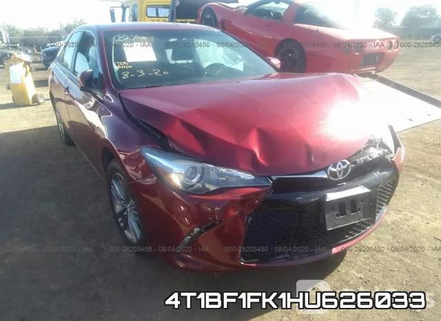 4T1BF1FK1HU626033 фото 7