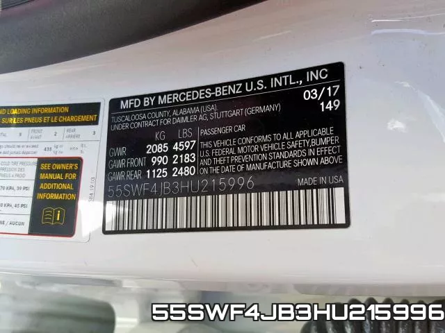 55SWF4JB3HU215996 фото 2