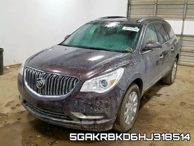 5GAKRBKD6HJ318514 фото 3