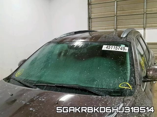 5GAKRBKD6HJ318514 фото 10