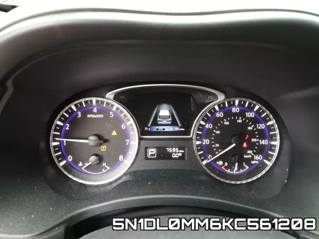 5N1DL0MM6KC561208 фото 9