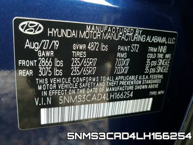 5NMS3CAD4LH166254 фото 2