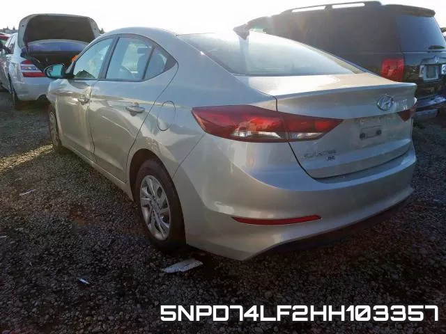 5NPD74LF2HH103357 фото 4