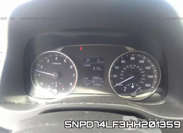 5NPD74LF3HH201359 фото 8