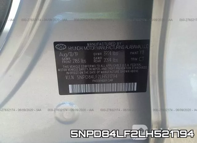 5NPD84LF2LH521794 фото 10