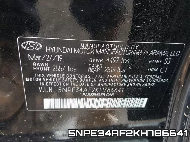 5NPE34AF2KH786641 фото 2