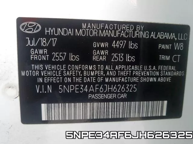 5NPE34AF6JH626325 фото 2