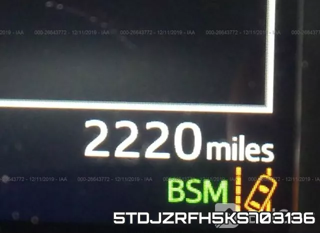 5TDJZRFH5KS703136 фото 8