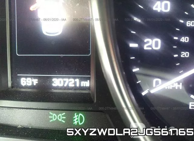 5XYZWDLA2JG561765 фото 8
