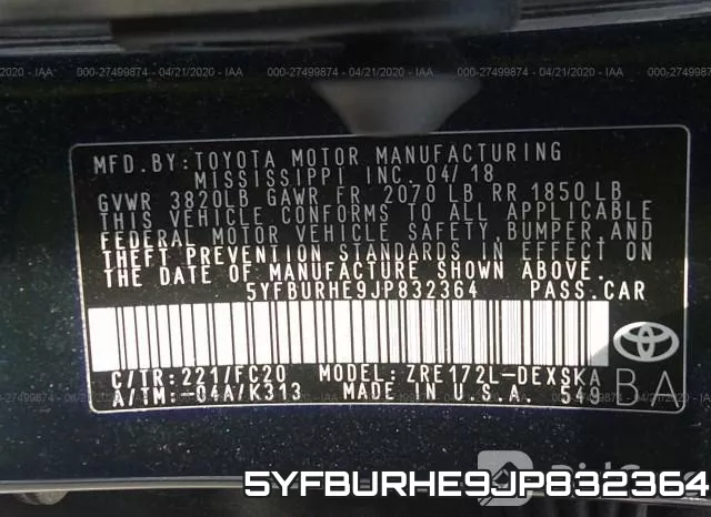 5YFBURHE9JP832364 фото 10