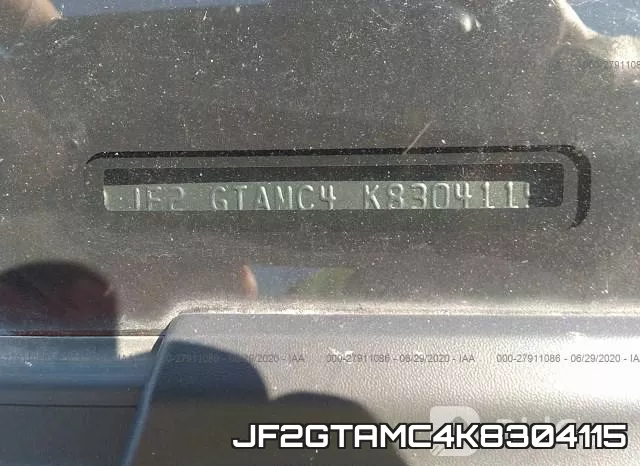 JF2GTAMC4K8304115 фото 10