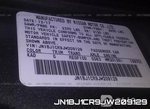 JN1BJ1CR9JW209129 фото 10