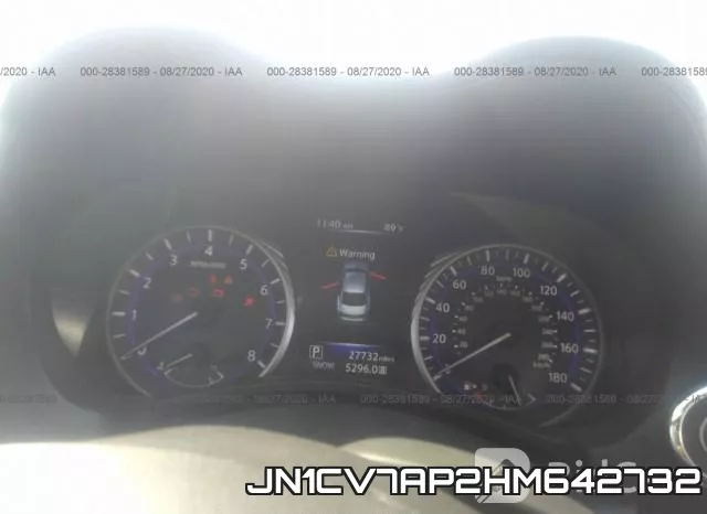 JN1CV7AP2HM642732 фото 8