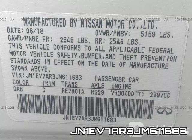 JN1EV7AR3JM611683 фото 10