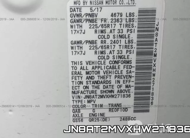 JN8AT2MVXHW271836 фото 10