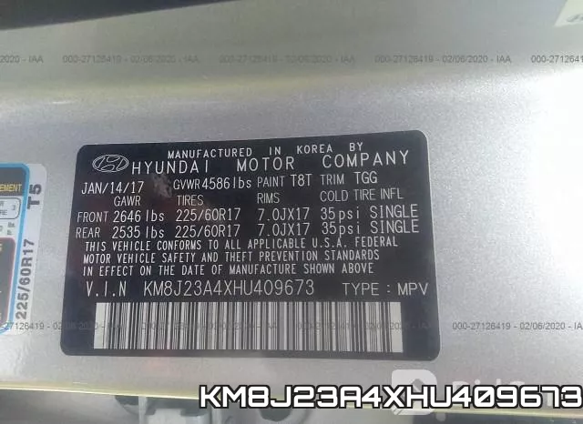 KM8J23A4XHU409673 фото 10