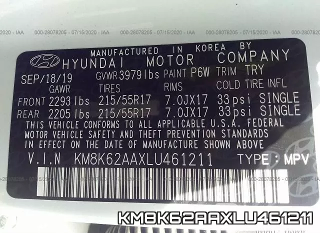KM8K62AAXLU461211 фото 10