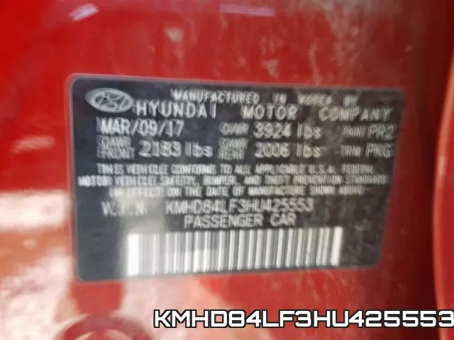 KMHD84LF3HU425553 фото 2