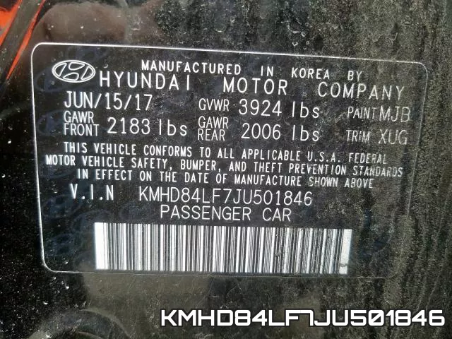 KMHD84LF7JU501846 фото 2