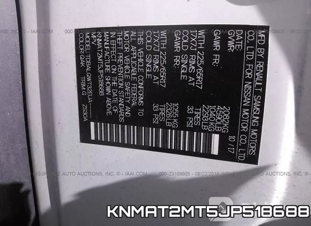 KNMAT2MT5JP518688 фото 10