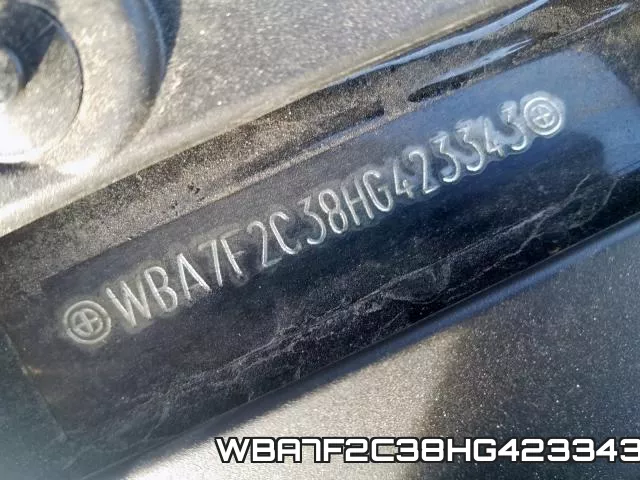 WBA7F2C38HG423343 фото 10