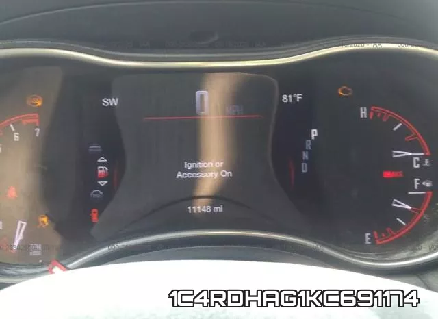 1C4RDHAG1KC691174 фото 8