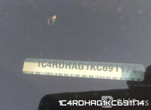 1C4RDHAG1KC691174 фото 10