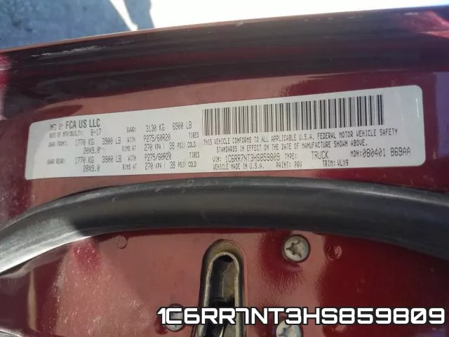 1C6RR7NT3HS859809 фото 2