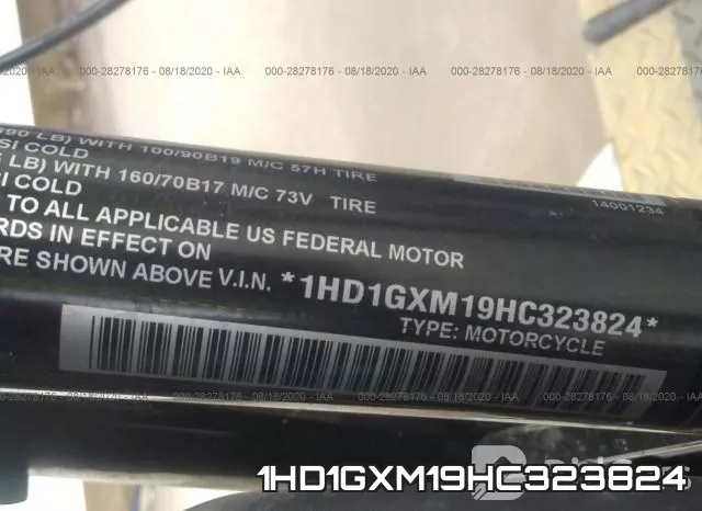 1HD1GXM19HC323824 фото 2