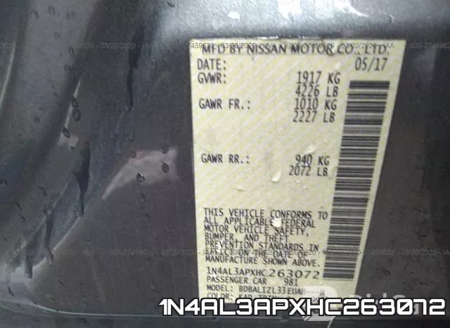 1N4AL3APXHC263072 фото 10
