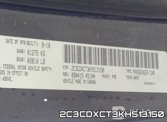 2C3CDXCT3KH513150 фото 10