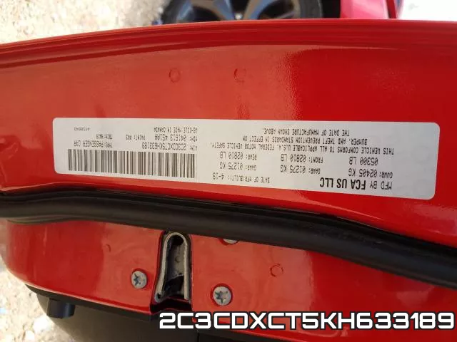 2C3CDXCT5KH633189 фото 2