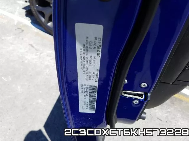 2C3CDXCT6KH573228 фото 2