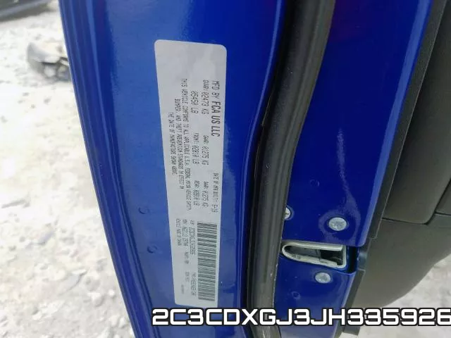 2C3CDXGJ3JH335926 фото 2