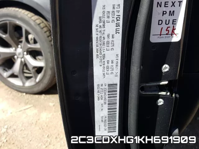 2C3CDXHG1KH691909 фото 2