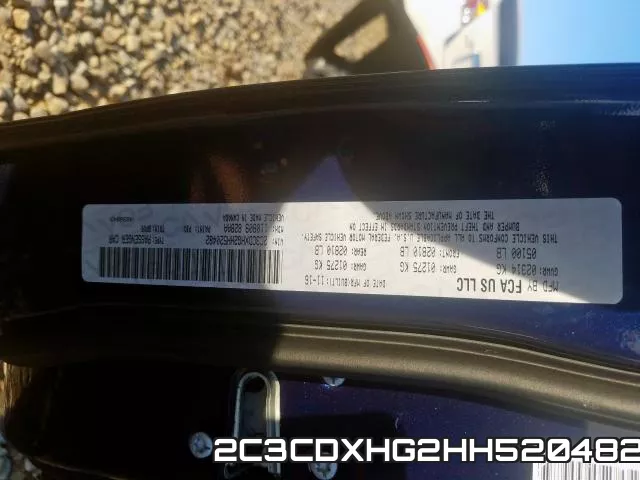 2C3CDXHG2HH520482 фото 2
