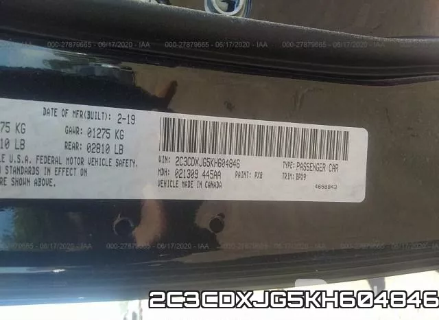 2C3CDXJG5KH604846 фото 10