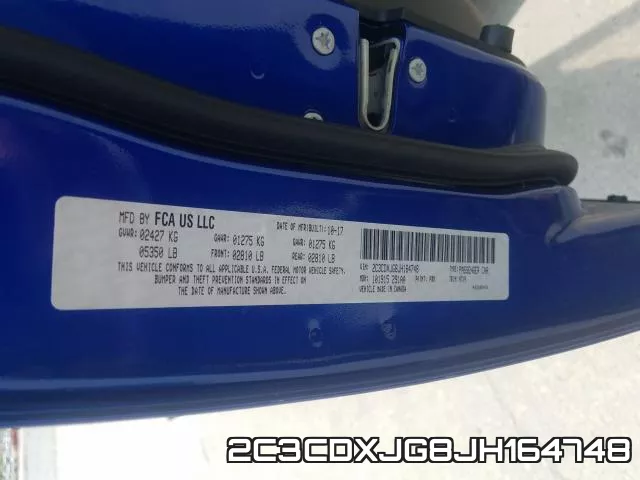2C3CDXJG8JH164748 фото 2
