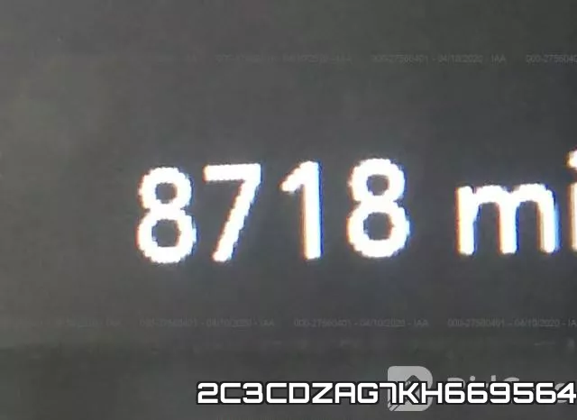 2C3CDZAG7KH669564 фото 8