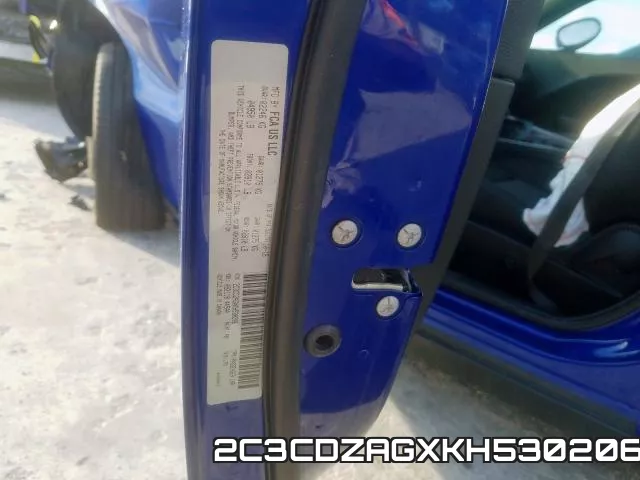2C3CDZAGXKH530206 фото 2