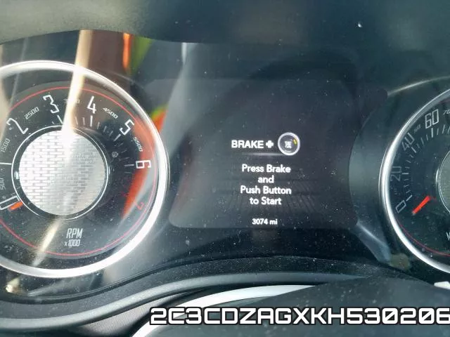 2C3CDZAGXKH530206 фото 9